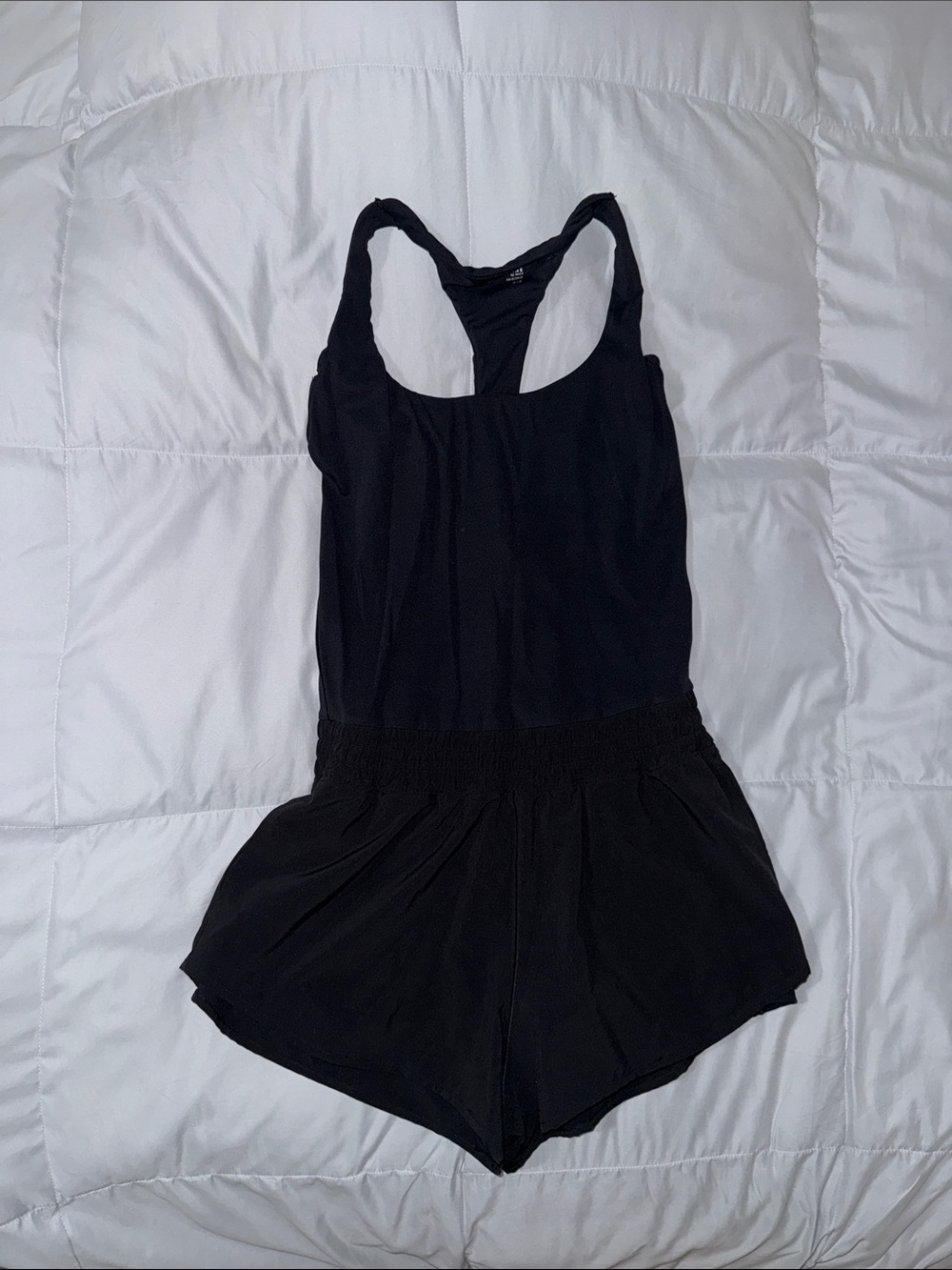 Aerie black romper size M